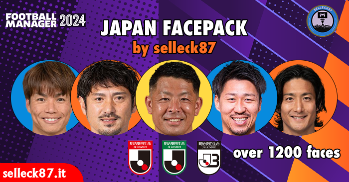 [FM24] Japan Facepack by SELLECK87 [20 ottobre 2023] - SELLECK87